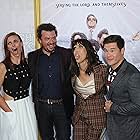 Edi Patterson, Danny McBride, Cassidy Freeman, and Adam Devine at an event for The Righteous Gemstones (2019)