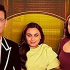 Kajol, Karan Johar, and Rani Mukerji in Kajol and Rani Mukerji (2023)