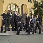 Shawn Hatosy, Regina King, Arija Bareikis, Michael Cudlitz, Michael McGrady, Tom Everett Scott, Mitchell Haaseth, Kevin Alejandro, and Ben McKenzie in Southland (2009)