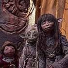 Victor Yerrid, Nathalie Emmanuel, Taron Egerton, and Beccy Henderson in The Dark Crystal: Age of Resistance (2019)