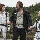 Scarlett Johansson, David Harbour, and Florence Pugh in Black Widow (2021)