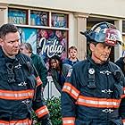 Rob Lowe and Jim Parrack in 9-1-1: Lone Star (2020)