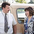 Edi Patterson and Danny McBride in Vice Principals (2016)