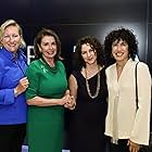 Congresswoman Nancy Pelosi with producer Simone Pero and director Jennifer Fox at at 2018 DC screening of THE TALE