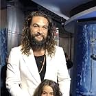 Jason Momoa and Kaan Guldur in Aquaman (2018)