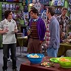 Kevin Sussman, Jesse Heiman, Kunal Nayyar, Josh Brener, and Owen Thayer in The Big Bang Theory (2007)