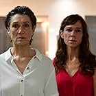 Frances O'Connor and Harriet Walter in The End (2020)