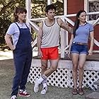 Mark Feuerstein, Marguerite Moreau, and Sarah Burns in Wet Hot American Summer: Ten Years Later (2017)