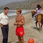 David Hasselhoff and David Chokachi in Baywatch (1989)