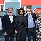 Chris Renaud, Harrison Ford, Donna Langley, Chris Meledandri, and Janet Healy at Pets 2 premiere