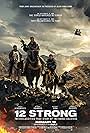 Thad Luckinbill, Lauren Chavez-Myers, Elsa Pataky, Michael Peña, Michael Shannon, Geoff Stults, Navid Negahban, Chris Hemsworth, Allison Gabriel, Kenneth Miller, Austin Stowell, Austin Hébert, and Trevante Rhodes in 12 Strong (2018)