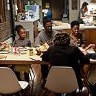 Julie Delpy, Chris Rock, Alexia Landeau, Albert Delpy, Malinda Williams, Alexandre Nahon, and Talen Ruth Riley in Two Days in New York (2012)