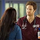 Marlyne Barrett and Nick Gehlfuss in Chicago Med (2015)