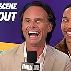 Walton Goggins and Aaron Moten in Why Walton Goggins Sweat Out of His Eyes for "Fallout" (2024)