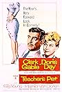 Doris Day and Clark Gable in Teacher's Pet (1958)