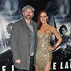 Neil Marshall & Charlotte Kir at THE LAIR premiere in Leicester Sq.