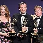 Charlie Brooker, Annabel Jones, and Russell McLean at an event for The 71st Primetime Emmy Awards (2019)