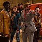 Brie Larson, Noah Taylor, Sharlto Copley, Babou Ceesay, and Armie Hammer in Free Fire (2016)