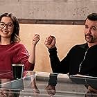 Rob McElhenney and Charlotte Nicdao in Mythic Quest (2020)