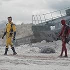 Ryan Reynolds and Hugh Jackman in Deadpool & Wolverine (2024)