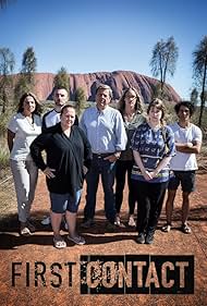 Ray Martin, Bo-Dene Stieler, Sandy Clifford, Jasmine Johnston, Alice Lardner, Trent Giles, and Marcus Solomon in First Contact (2014)