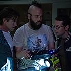 Dermot Mulroney, Angus Sampson, and Leigh Whannell in Insidious: Chapter 3 (2015)