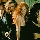 Jack Nicholson, Michelle Pfeiffer, Susan Sarandon, and Cher in The Witches of Eastwick (1987)