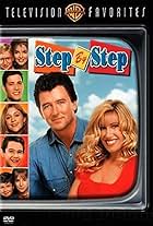 Patrick Duffy, Suzanne Somers, Christine Lakin, Josh Byrne, Brandon Call, Christopher Castile, Staci Keanan, Sasha Mitchell, and Angela Watson in Step by Step (1991)