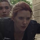 Scarlett Johansson and Florence Pugh in Black Widow (2021)