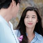 Jun Ji-hyun and Lee Min-ho in Legend of the Blue Sea (2016)