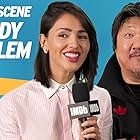 Benedict Wong and Eiza González in Meet the Cast of "3 Body Problem" and Have a Good Cry (2024)