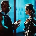 Demi Moore and Ving Rhames in Striptease (1996)