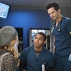 Robert Bailey Jr. and Freddy Rodríguez in The Night Shift (2014)