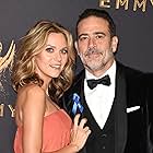 Jeffrey Dean Morgan and Hilarie Burton Morgan at an event for The 69th Primetime Emmy Awards (2017)