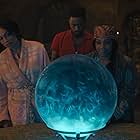 Jamie Lee Curtis, Danny DeVito, Owen Wilson, Rosario Dawson, Tiffany Haddish, and LaKeith Stanfield in Haunted Mansion (2023)