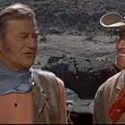 John Wayne and Jim Burk in The Undefeated (1969)