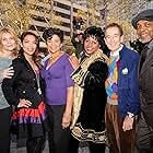 Alison Bartlett, Desiree Casado, Loretta Long, Sonia Manzano, Bob McGrath, and Roscoe Orman at an event for Sesame Street (1969)