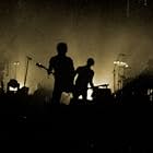 L-R: Charlie Clouser, Trent Reznor, Danny Lohner, Jerome Dillon - NIN concert, Brixton Academy, London, late 1990s