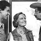 Walter Matthau, Andrew Rubin, and Alexis Smith in Casey's Shadow (1978)