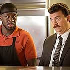 Danny McBride and Sheaun McKinney in Vice Principals (2016)