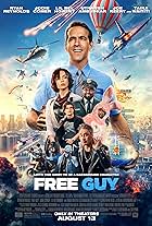 Ryan Reynolds, Taika Waititi, Dwayne Johnson, Utkarsh Ambudkar, Lil Rel Howery, Jodie Comer, Owen Burke, and Joe Keery in Free Guy (2021)