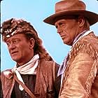 John Wayne and Richard Widmark in The Alamo (1960)