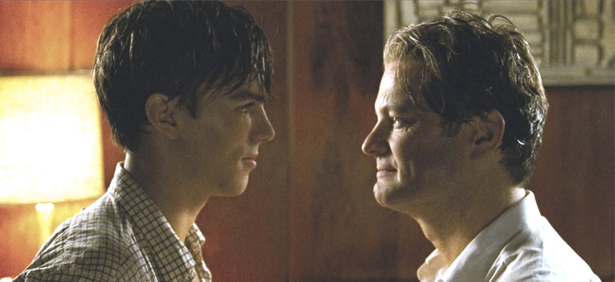 Colin Firth and Nicholas Hoult in A Single Man (2009)