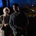 Ellen Burstyn and Leslie Odom Jr. in The Exorcist: Believer (2023)