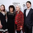 Isabelle Nélisse, Jennifer Fox, Ellen Burstyn, and Jason Ritter at the 2019 Tribeca Film Festival screening of THE TALE