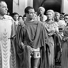 Marlon Brando, Deborah Kerr, Greer Garson, Louis Calhern, John Hoyt, and Alan Napier in Julius Caesar (1953)