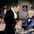 Jack Nicholson, Boris Karloff, and Dick Miller in The Terror (1963)