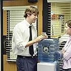 Jenna Fischer and John Krasinski in The Office (2005)