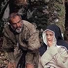 Audrey Hepburn and Sean Connery in Robin and Marian (1976)