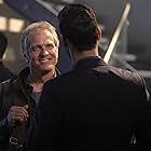 Tom Ellis and Patrick Fabian in Lucifer (2016)